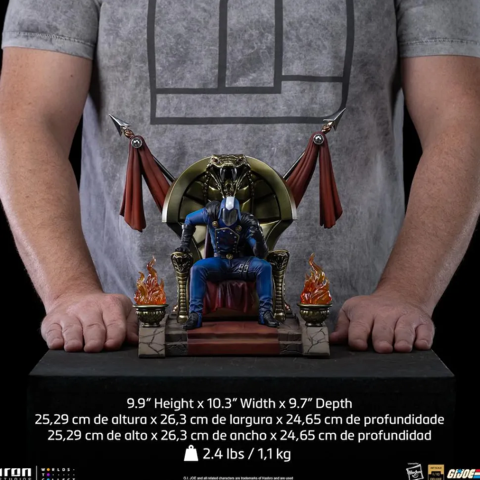 G.I. Joe - Cobra Commander Deluxe 1/10th Scale Statue