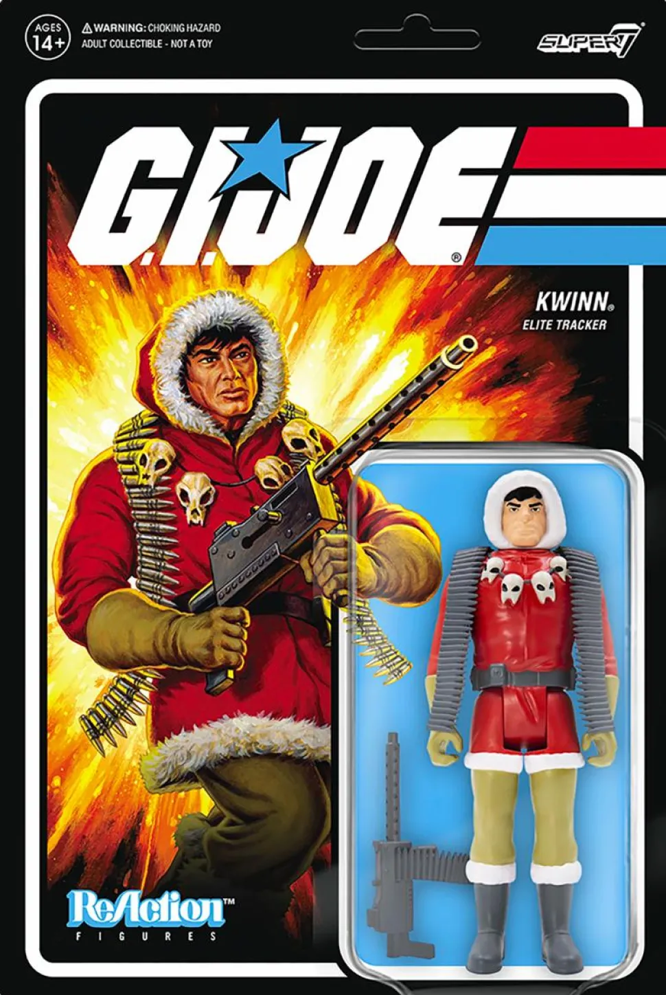 G.I. Joe - Kwinn ReAction 3.75” Action Figure