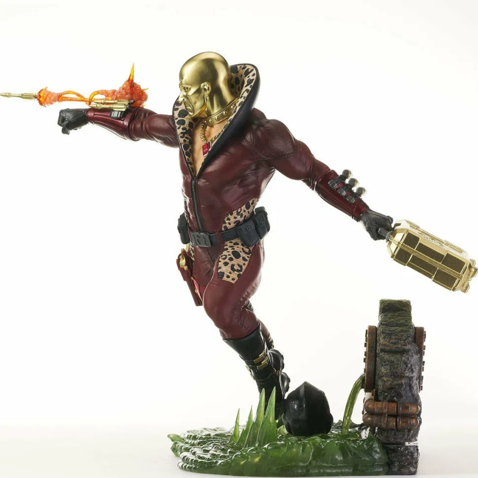 G.I. Joe - Profit Director Destro Gallery 10” PVC Diorama Statue (Previews Exclusive)