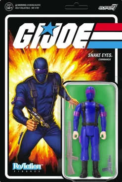 G.I. Joe - Snake Eyes ReAction 3.75” Action Figure