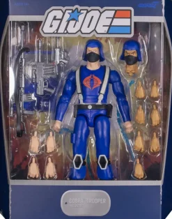 G.I. Joe: A Real American Hero - Cobra Trooper Ultimates! 7” Scale Action Figure (Wave 3)