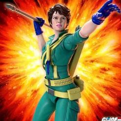 G.I. Joe: A Real American Hero (1989) - Lady Jaye DIC Era Utimates! 7" Scale Action Figure (Wave 6)