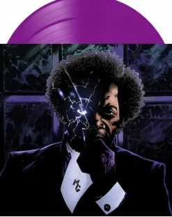 Glass (2019) - Original Motion Picture Soundtrack by West Dylan Thordson 2xLP Vinyl Record (Fluorescent Purple Coloured Vinyl)