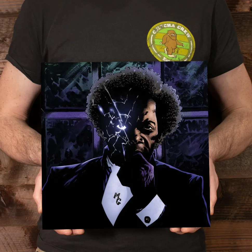 Glass (2019) - Original Motion Picture Soundtrack by West Dylan Thordson 2xLP Vinyl Record (Fluorescent Purple Coloured Vinyl)