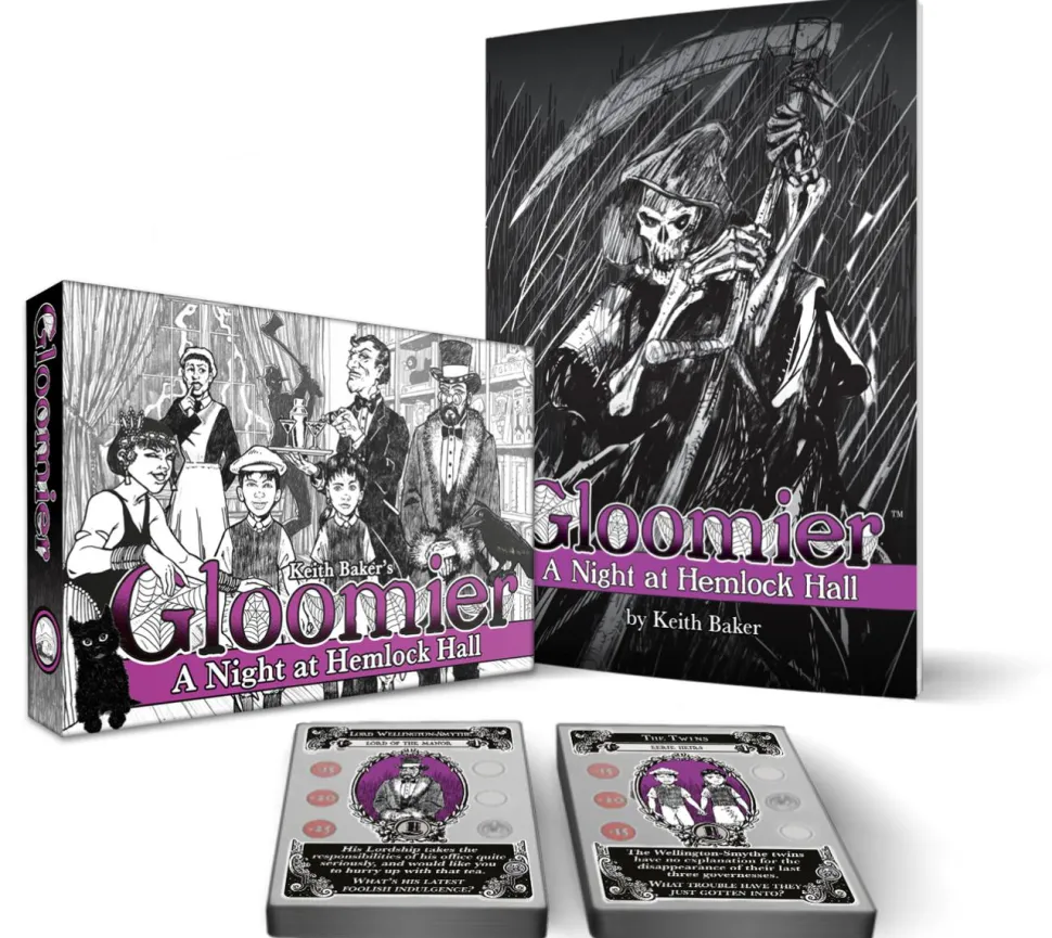 Gloomier: A Night at Hemlock Hall - Card Game