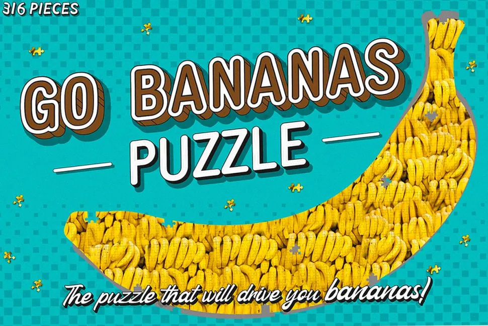 Go Bananas 316 Piece Jigsaw Puzzle