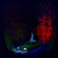 Goat Girl - Below the Waste LP Vinyl Record (Indies Exclusive Clear Red Coloured Vinyl)