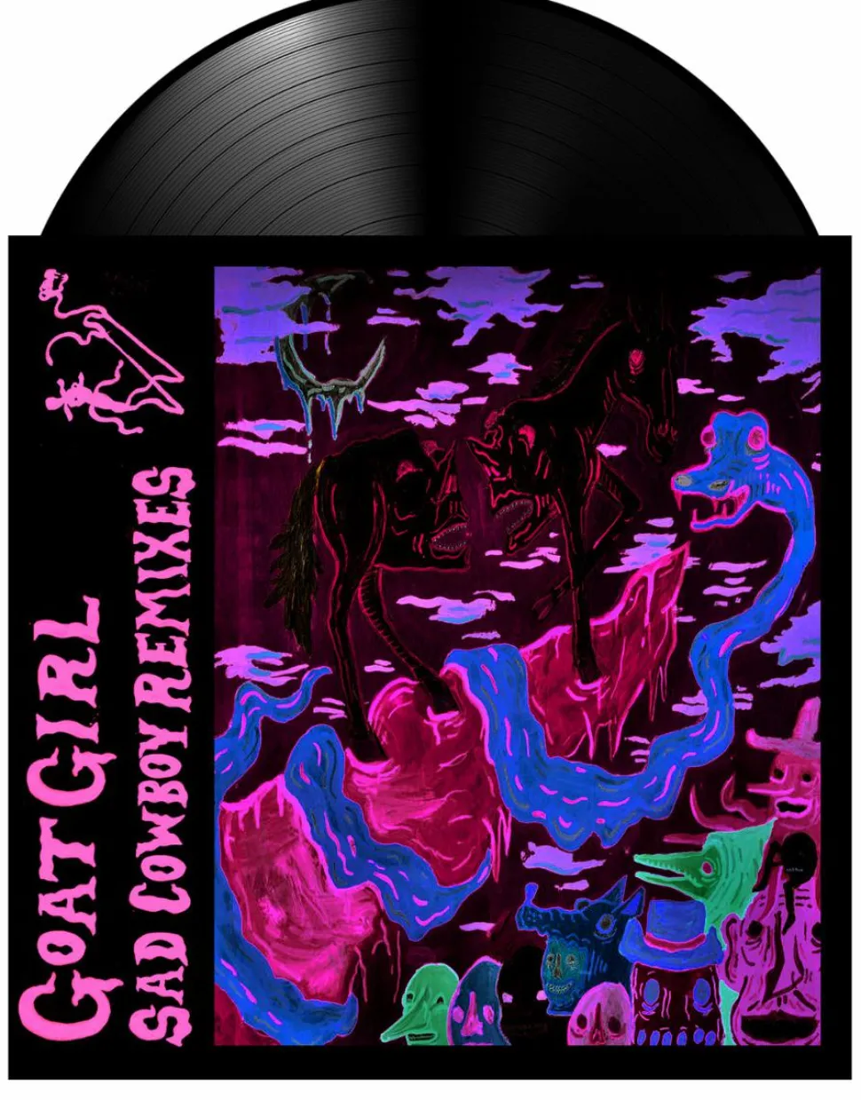Goat Girl - Sad Cowboy (Remixes) 12” Single Vinyl Record