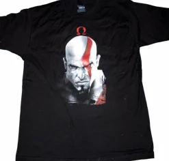 God of War - Kratos and Omega Symbol T-Shirt