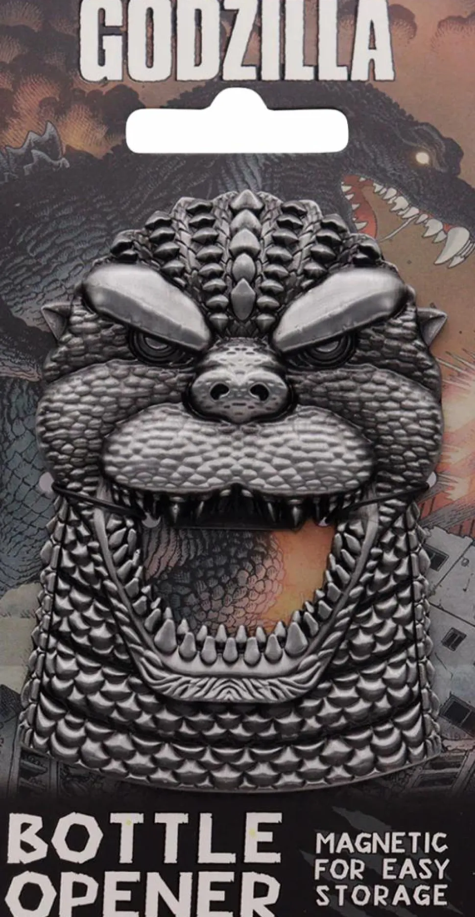 Godzilla - Heavy Duty Magnetic Metal Bottle Opener