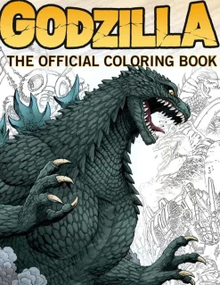 Godzilla - The Official Colouring Book Paperback Book