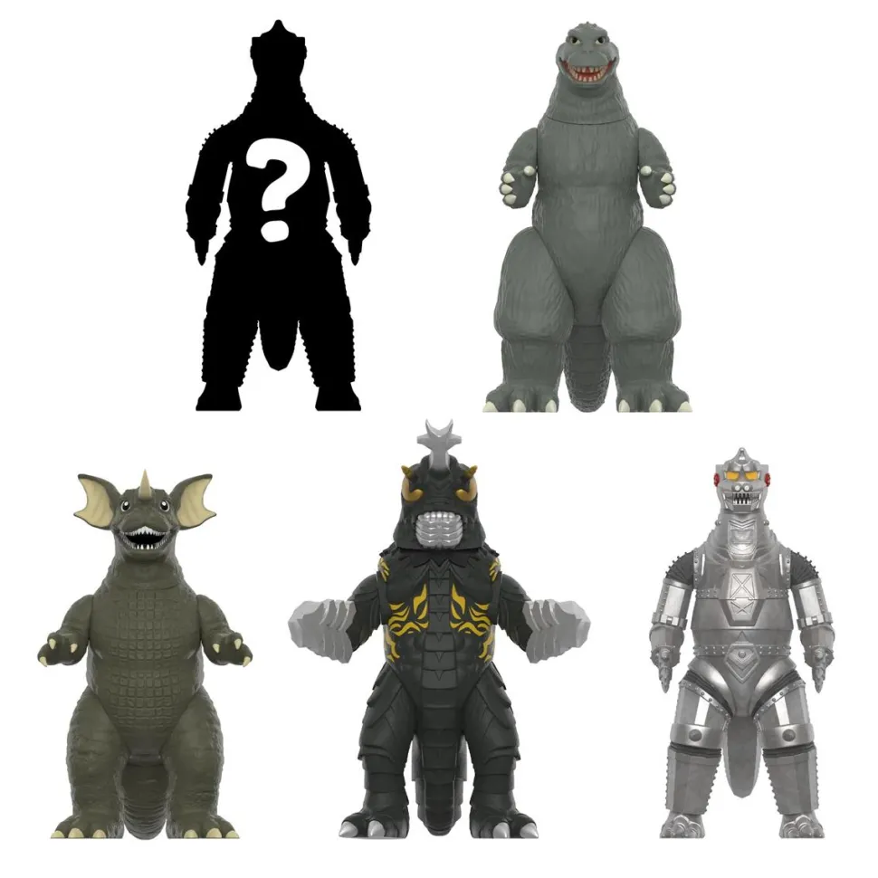 Godzilla - Toho Wave 7 Monster Island Blind Box ReAction 3.75" Action Figure (Single Unit)