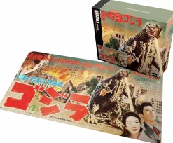 Godzilla, King of the Monsters! (1956) - 1954 Japanese Release Speed Poster Jigsaw Puzzle (1000 Piece)