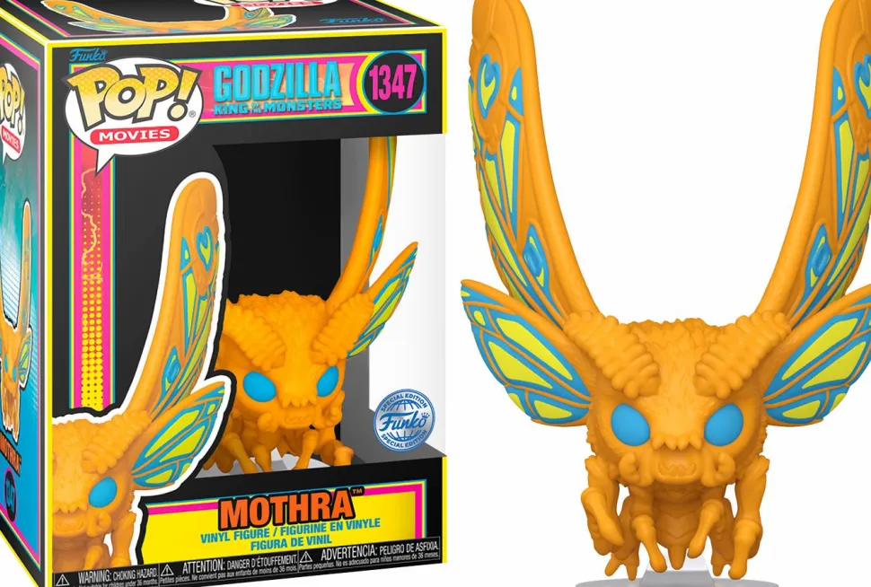 Godzilla: King of the Monsters (2019) - Mothra Blacklight Pop! Vinyl Figure