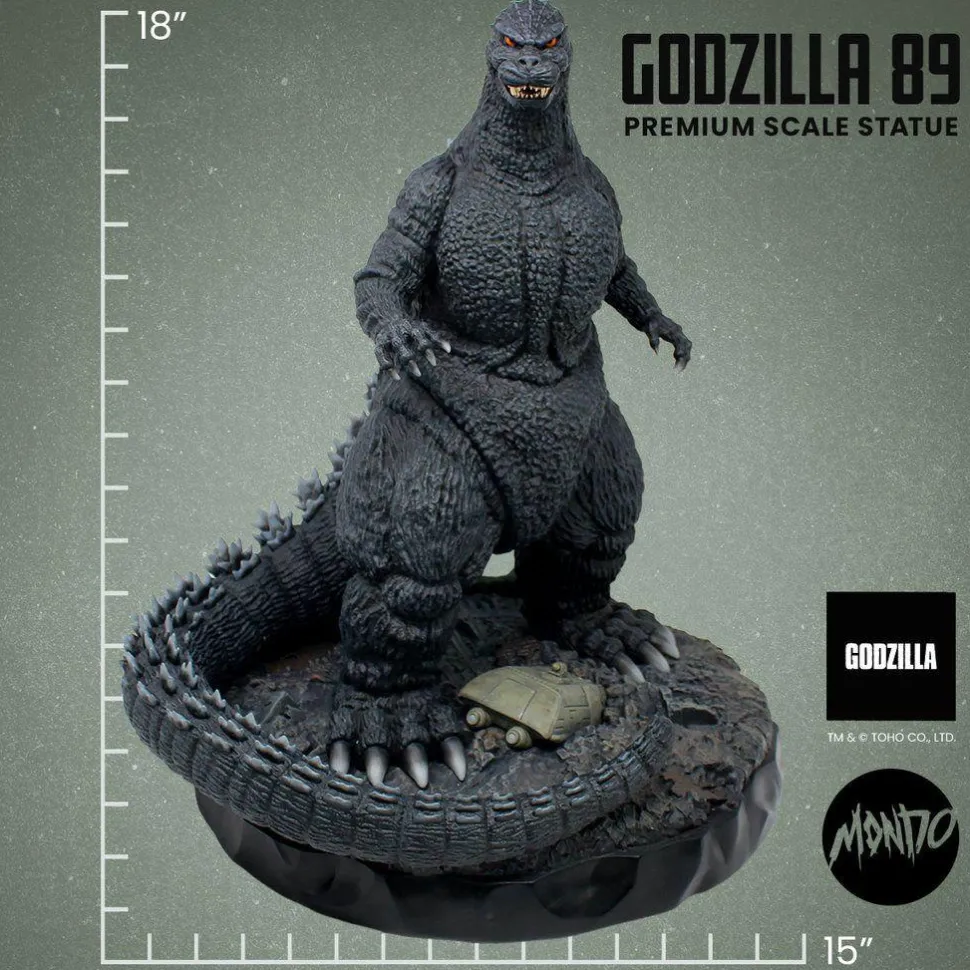 Godzilla vs Biollante (1989) - Godzilla Premium Scale 18” Statue