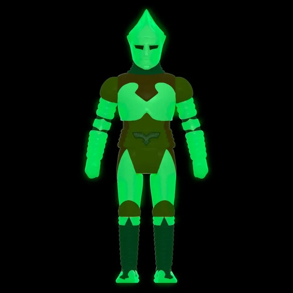 Godzilla vs. Megalon (1974) - Jet Jaguar Glow in the Dark ReAction 3.75” Action Figure (2022 SDCC Exclusive)