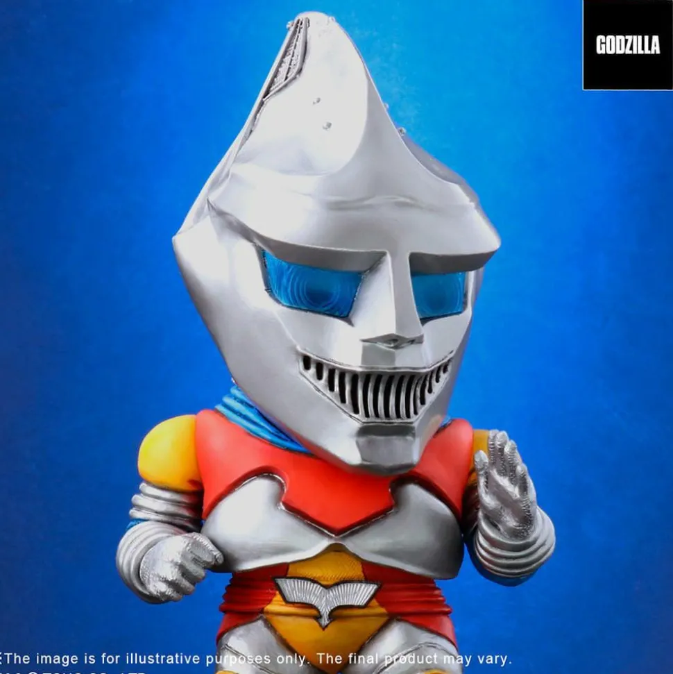 Godzilla vs Megalon (1973) - Jet Jaguar Defo-Real 6” Vinyl Statue
