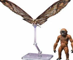 Godzilla x Kong: The New Empire (2024) - Suko & Mothra S.H.MonsterArts 3" Action Figure 2-Pack