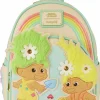 Good Luck Trolls - Classic Plush Glitter 10" Faux Leather Mini Backpack