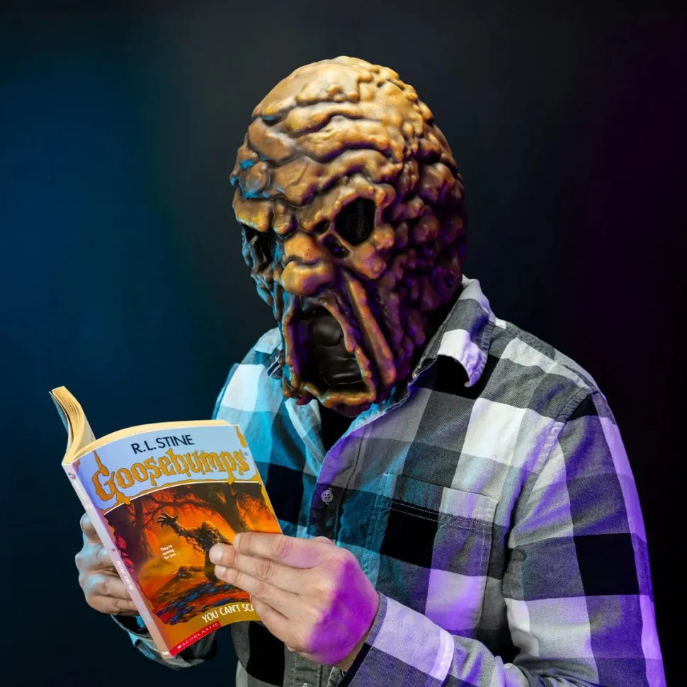 Goosebumps - Mud Monster You Can't Scare Me! Adult Vinyl Mask (One Size Fits Most)