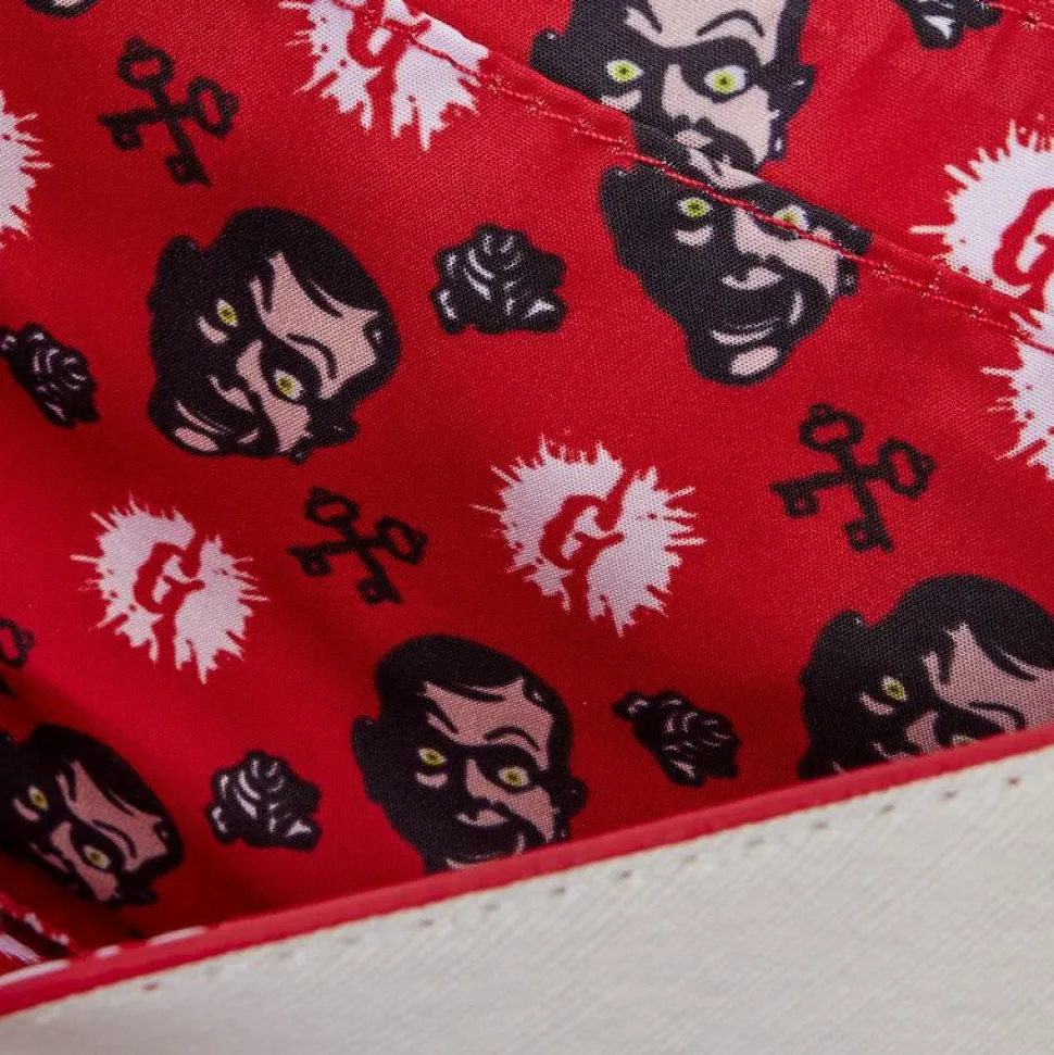 Goosebumps - Slappy Book Cover 6" Faux Leather Crossbody Bag