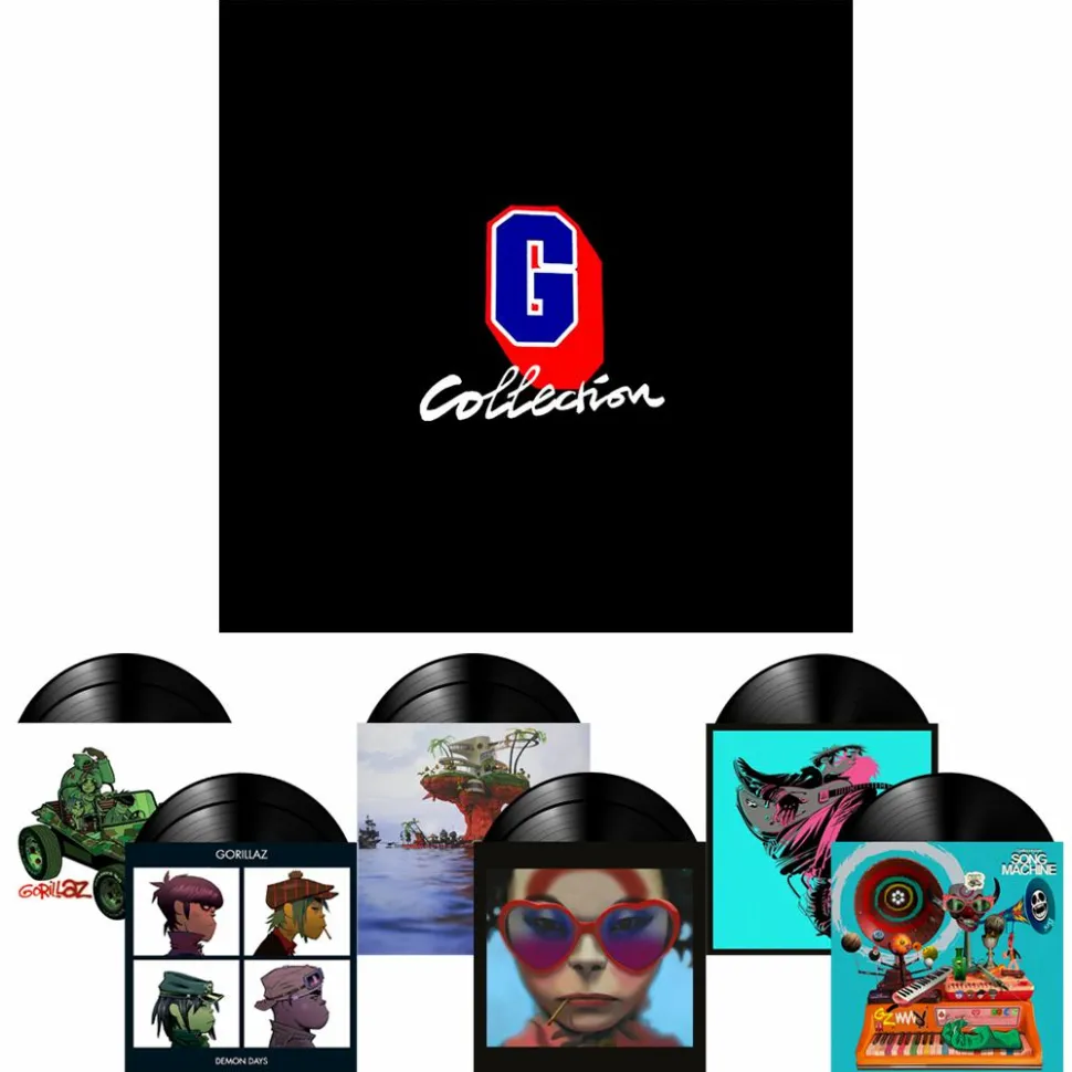 Gorillaz - G Collection: The Studio Albums 10xLP Vinyl Record Box Set (2021 Record Store Day Exclusive)