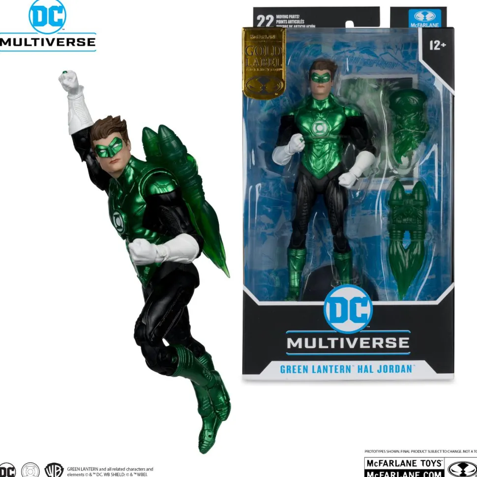Green Lantern - Green Lantern Hal Jordan DC Multiverse Gold Label 7" Scale Action Figure