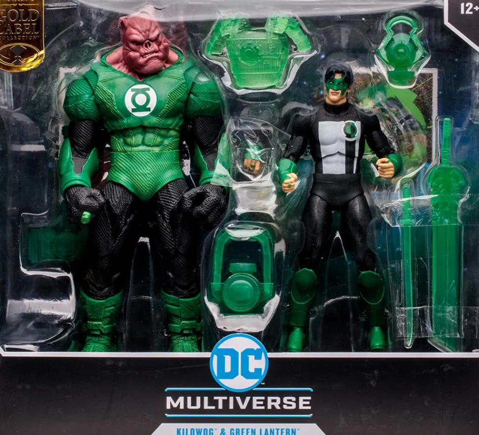 Green Lantern - Kilowog & Green Lantern Kyle Rayner DC Multiverse Gold Label 7" Scale Action Figure 2-Pack