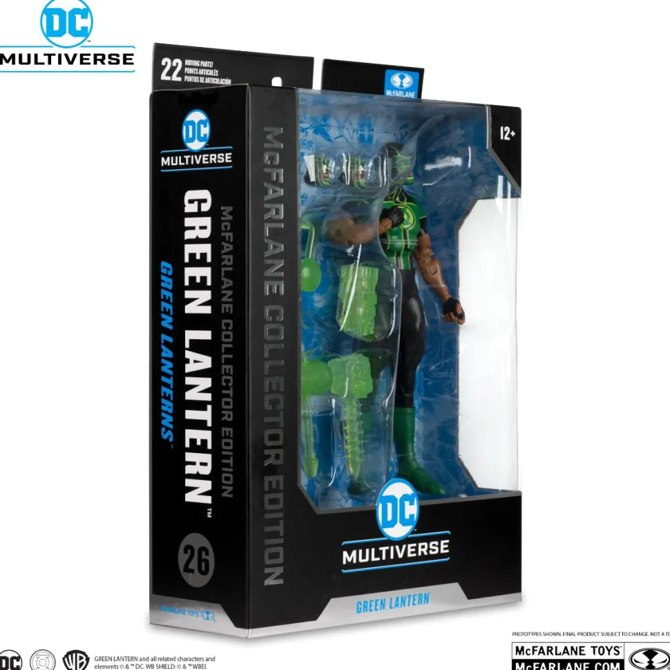 Green Lanterns - Green Lantern Simon Baz DC Multiverse McFarlane Collector Edition 7" Scale Action Figure