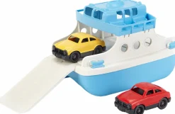 Green Toys - Ferry Boat with Two Cars (Red Car and Yellow Car)