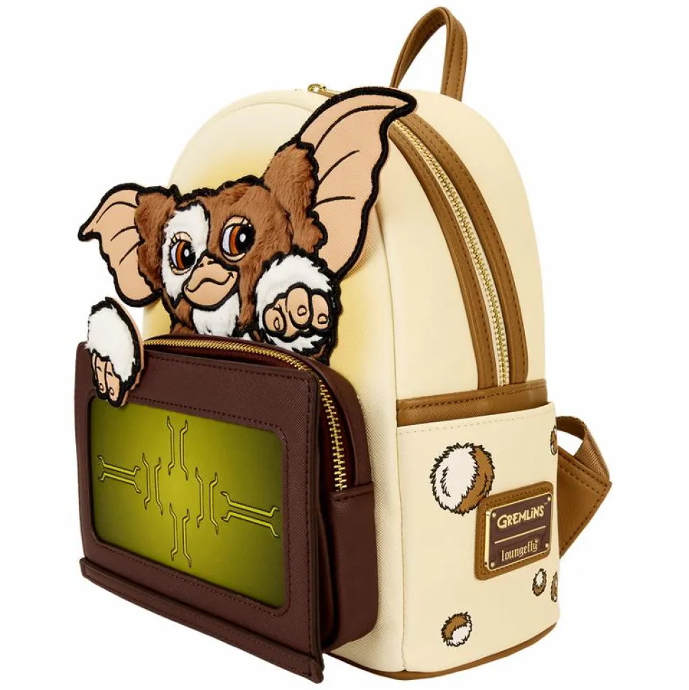Gremlins - 40th Anniversary Gizmo Mogwai Box 10" Faux Leather Mini Backpack