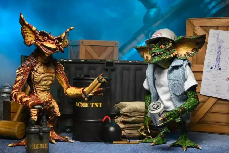 Gremlins 2: The New Batch - Demolition Gremlins Ultimate 7” Scale Action Figure 2-Pack