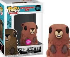 Groundhog Day - Groundhog Day: The Game & Punxsutawney Phil Flocked Pop! Figure Box Set