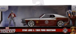 Guardians of the Galaxy - Star Lord & 1969 Ford Mustang 1/32 Scale Die-Cast Vehicle Replica