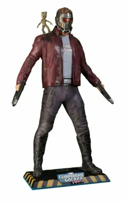 Guardians of the Galaxy Vol. 2 - Star-Lord with Baby Groot 1:1 Scale Life-Size Statue