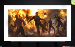 Guardians of the Galaxy: Vol. 2 - Guardians of the Galaxy Vol. 2 Fine Art Print by Andy Park