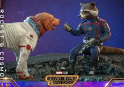 Guardians of the Galaxy: Vol. 3 - Rocket & Cosmo 1/6th Scale Hot Toys Action Figure (Set of 2)