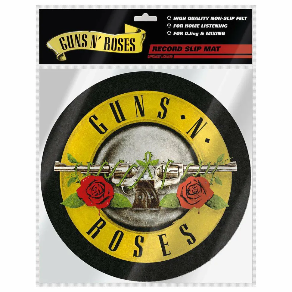 Guns N’ Roses - Guns N’ Roses Logo Vinyl Record Slipmat
