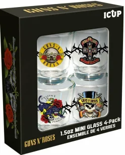 Guns N' Roses - Shot Glass 4-Pack