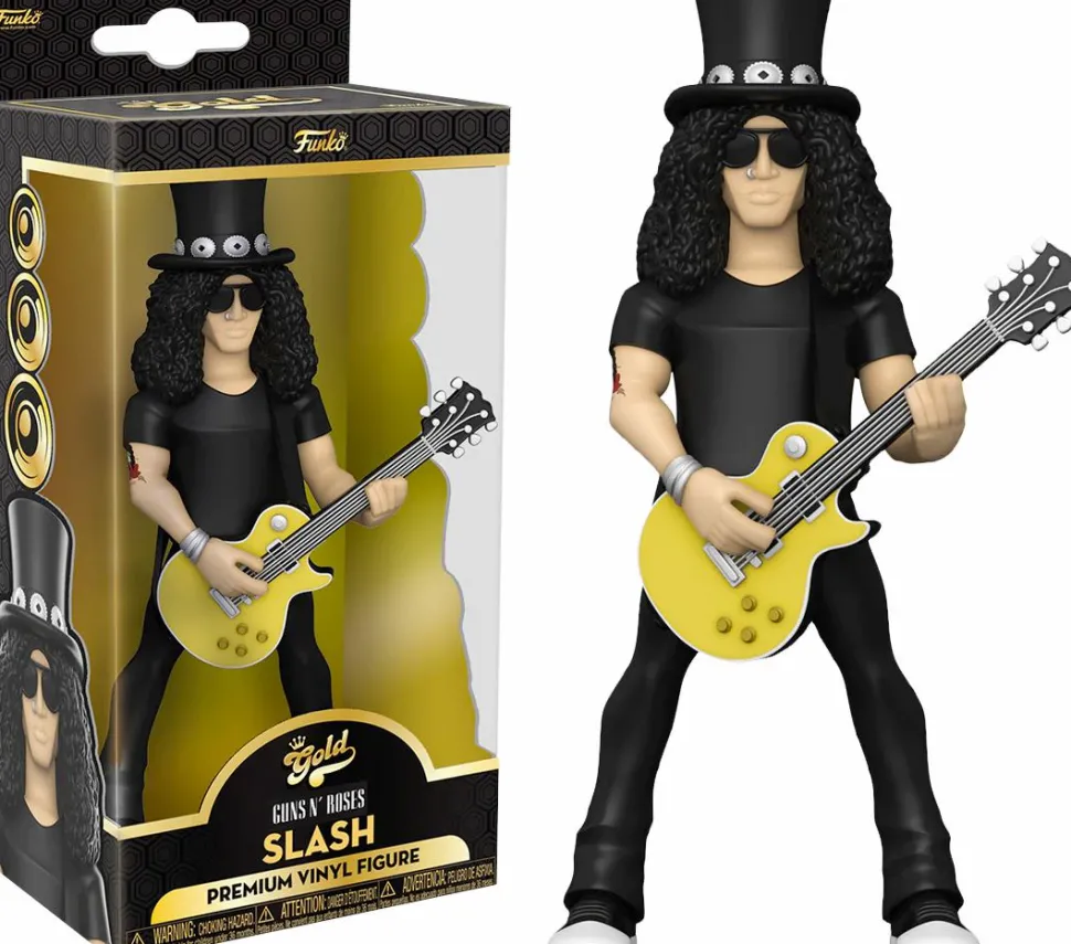 Guns N’ Roses - Slash 5” Gold Premium Vinyl Figure