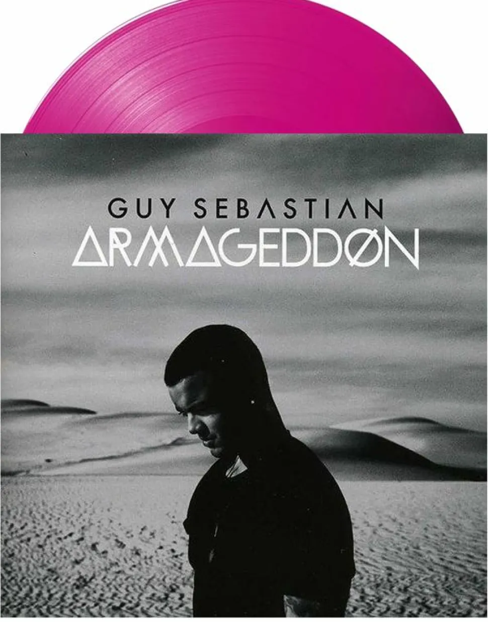 Guy Sebastian - Armageddon 10th Anniversary LP Vinyl Record (Pink Coloured Vinyl)