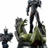 Guyver: The Bioboosted Armor - Guyver III Ultimate 1/4 Scale Statue and Bust (Set of 2)