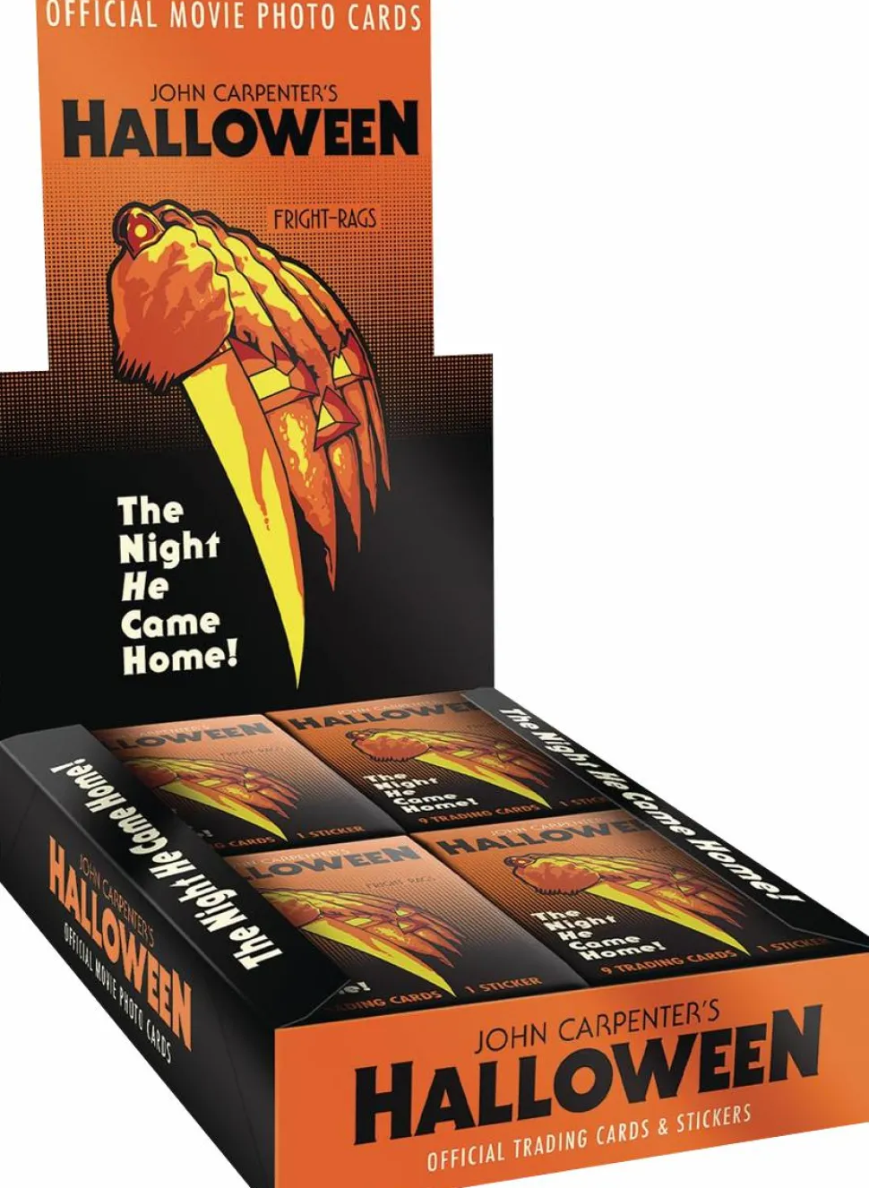 Halloween (1978) - Official Movie Photo Cards Fright-Rags Trading Cards Wax Pack (Display of 24)