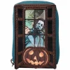 Halloween - Michael Myers Pumpkin Glow in the Dark 4" Faux Leather Accordion Wallet