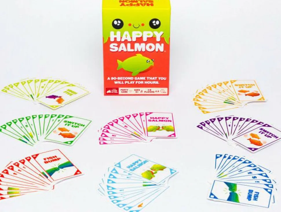 Happy Salmon - A Party Game by Exploding Kittens Card Game