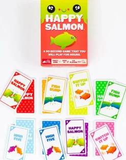Happy Salmon - A Party Game by Exploding Kittens Card Game