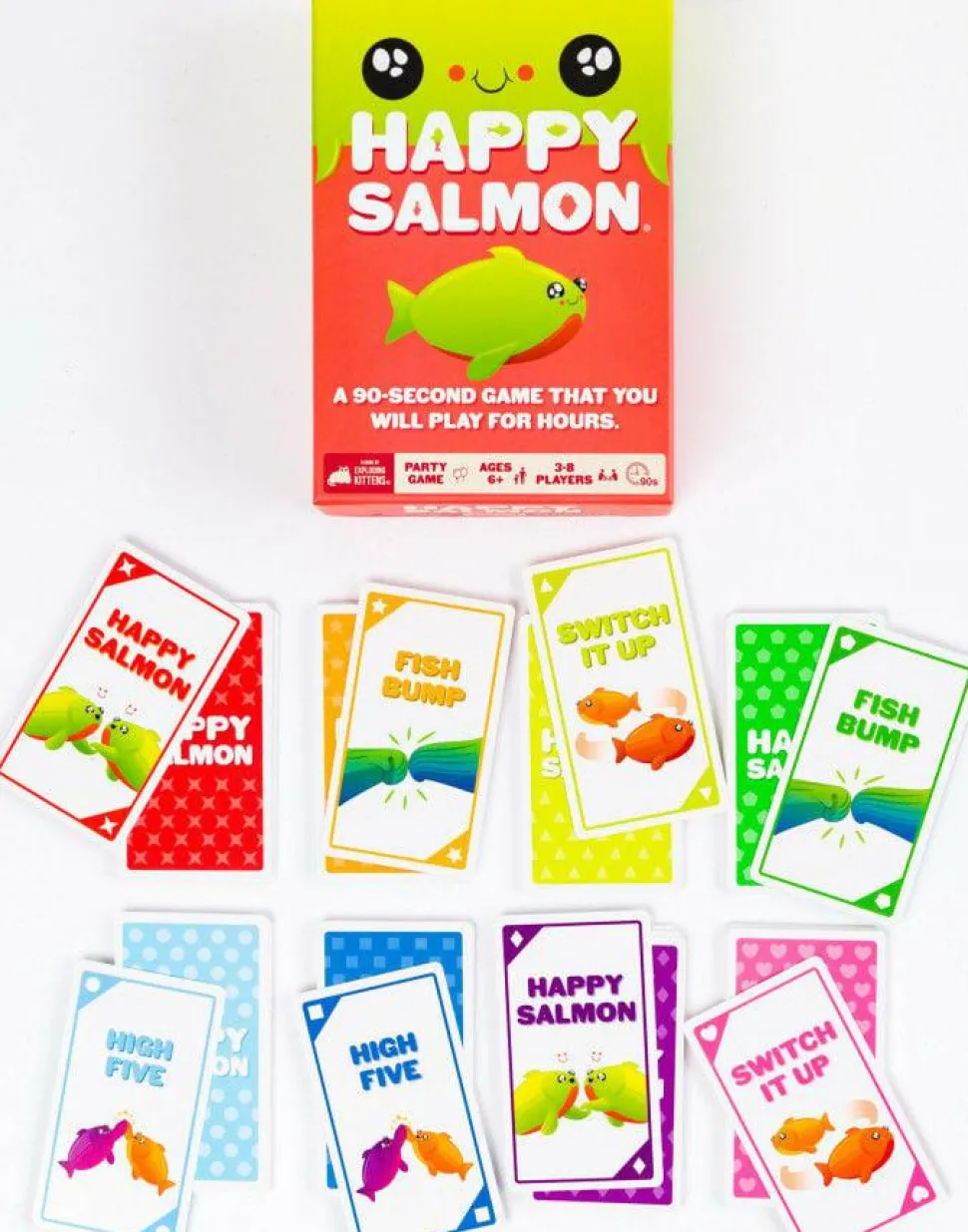 Happy Salmon - A Party Game by Exploding Kittens Card Game