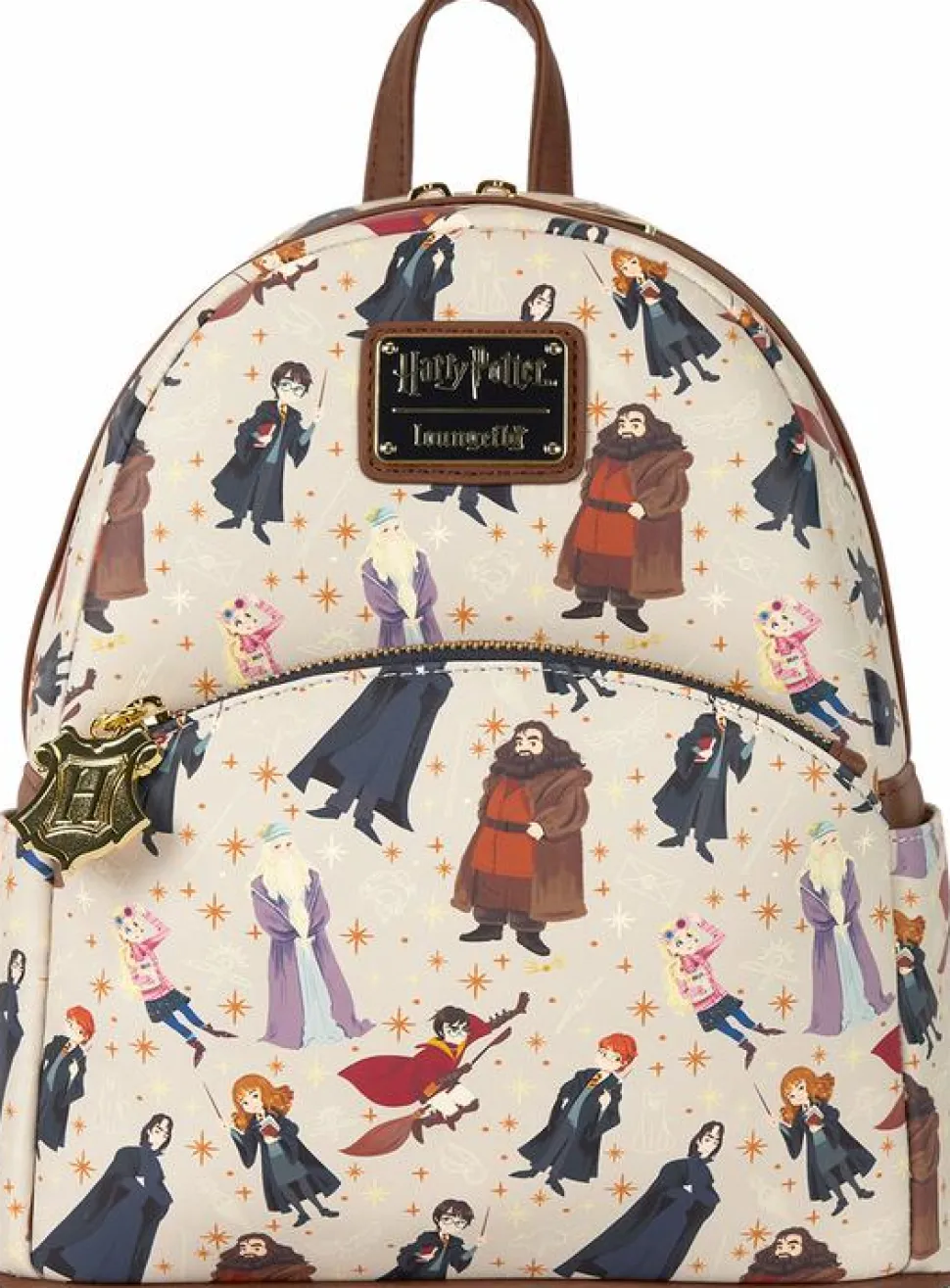 Harry Potter - All Over Print 10" Faux Leather Mini Backpack