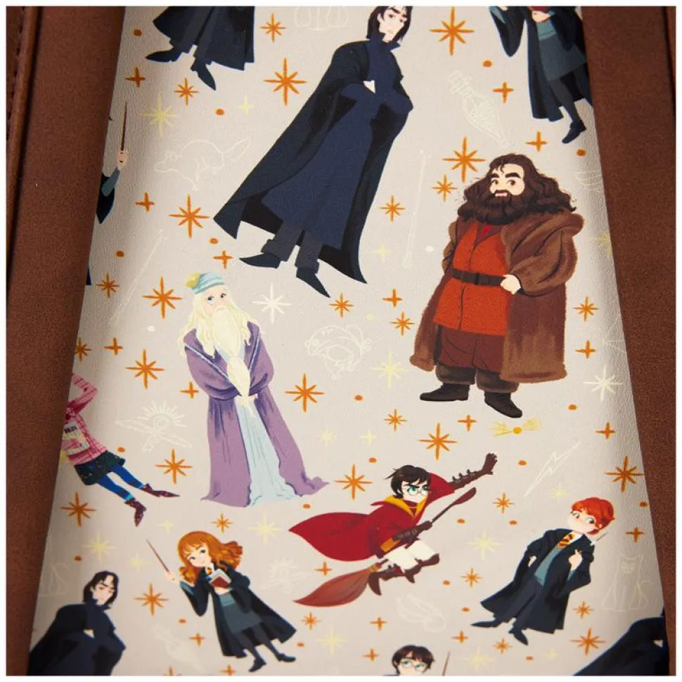 Harry Potter - All Over Print 10" Faux Leather Mini Backpack