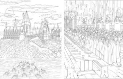 Harry Potter - An Official Hogwarts Coloring Book Paperback Book